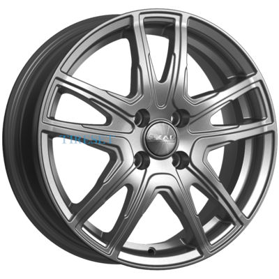 Скад 6x16/4x100 ET50 D60,1 Сидней графит