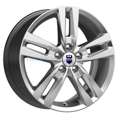 KиK 6,5x16/5x112 ET46 D57,1 Rassvet-оригинал (КС868) Сильвер SK