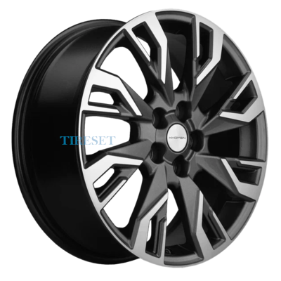 Khomen Wheels 7x18/5x108 ET33 D60,1 KHW1809 (Chery Tiggo 4) Gray-FP