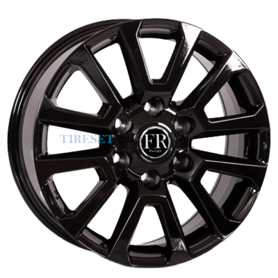 FR replica 7,5x18/6x139,7 ET25 D106,2 TY182 (TY5040) Black (№15)