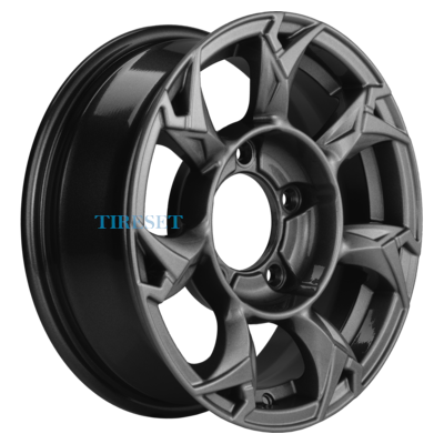 Диски Khomen Wheels 5,5x15/5x139,7 ET5 D98,5 KHW1505 (Lada NIVA 4x4) Gray на tireset.ru