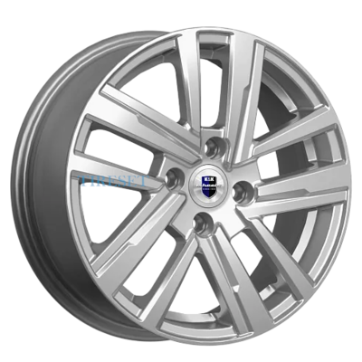 KиK 6x15/4x98 ET33 D58,5 Хант (КС103) Дарк платинум