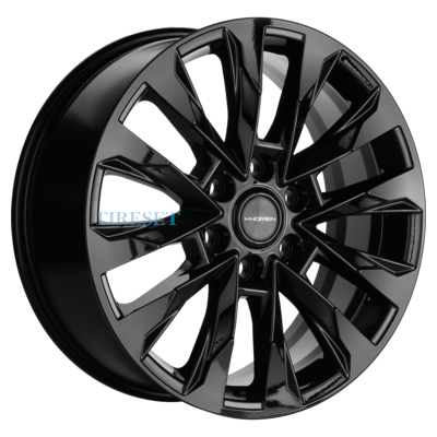 Khomen Wheels 8x20/6x139,7 ET35 D78,1 KHW2010 (Nissan Patrol) Black