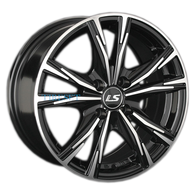 Диски LS 7x16/5x114,3 ET40 D73,1 787 BKF (конус) на tireset.ru