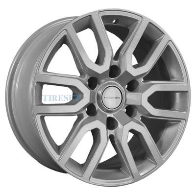 Khomen Wheels 8x17/6x139,7 ET30 D106,1 KHW1723 (JAC T6 Pickup) F-Silver
