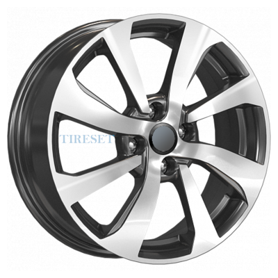 Диски KиK 6x16/4x100 ET37 D60,1 КС893 Алмаз черный на tireset.ru