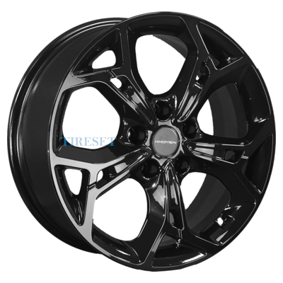 Диски Khomen Wheels 7x17/5x110 ET45 D67,1 KHW1702 (DFM580) Black на tireset.ru