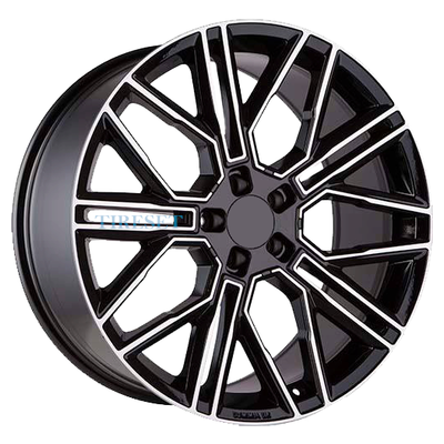Khomen Wheels 9,5x21/5x130 ET46 D71,6 KHW2101 (Cayenne) Black-FP