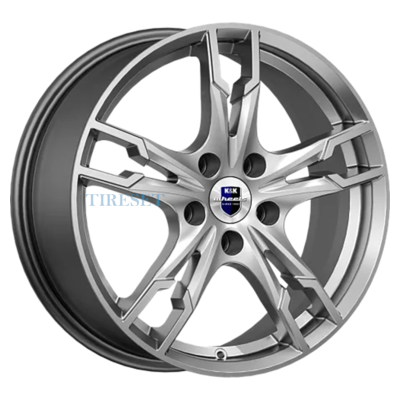 KиK 7x17/4x100 ET43 D60,1 Солар-оригинал (КС875) Дарк платинум