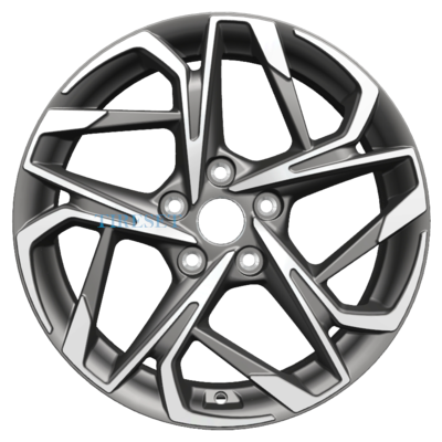 Диски Khomen Wheels 7x17/5x110 ET40 D67,1 KHW1716 (Evolute i-Joy) Gray-FP на tireset.ru