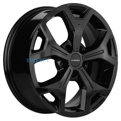 Диски Khomen Wheels 6,5x17/5x114,3 ET40 D64,1 KHW1710 (Haval F7/F7x) Black на tireset.ru