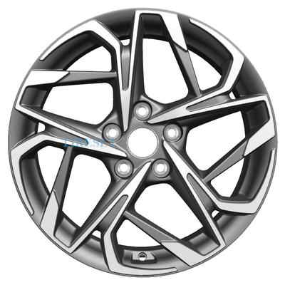 Khomen Wheels 7x17/5x114,3 ET45 D60,1 KHW1716 (Changan/Geely/Lexus/Toyota) Gray-FP