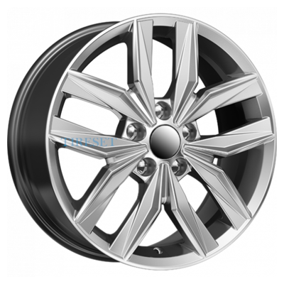 KиK 7x17/5x112 ET46 D66,6 КС774 Дарк платинум