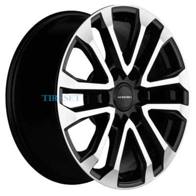 Диски Khomen Wheels 7,5x18/6x139,7 ET46 D67,1 KHW1805 (Pajero) Black-FP на tireset.ru