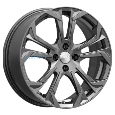 Диски Скад 7x17/4x100 ET43 D60,1 Дунай графит на tireset.ru