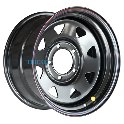 Off-Road Wheels 8x16/5x150 ET0 D113 Тойота Ленд Крузер 100/105 черный (треуг. мелкий)