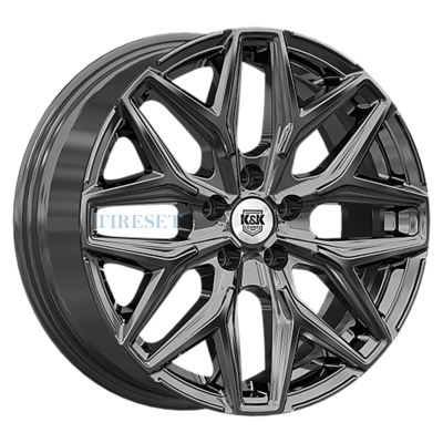 Диски KиK 7x17/5x114,3 ET35 D66,1 Ариус (КС1187) Кварц на tireset.ru