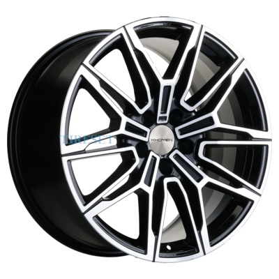 Khomen Wheels 8,5x19/5x114,3 ET30 D60,1 KHW1904 (RX/NX) Black-FP