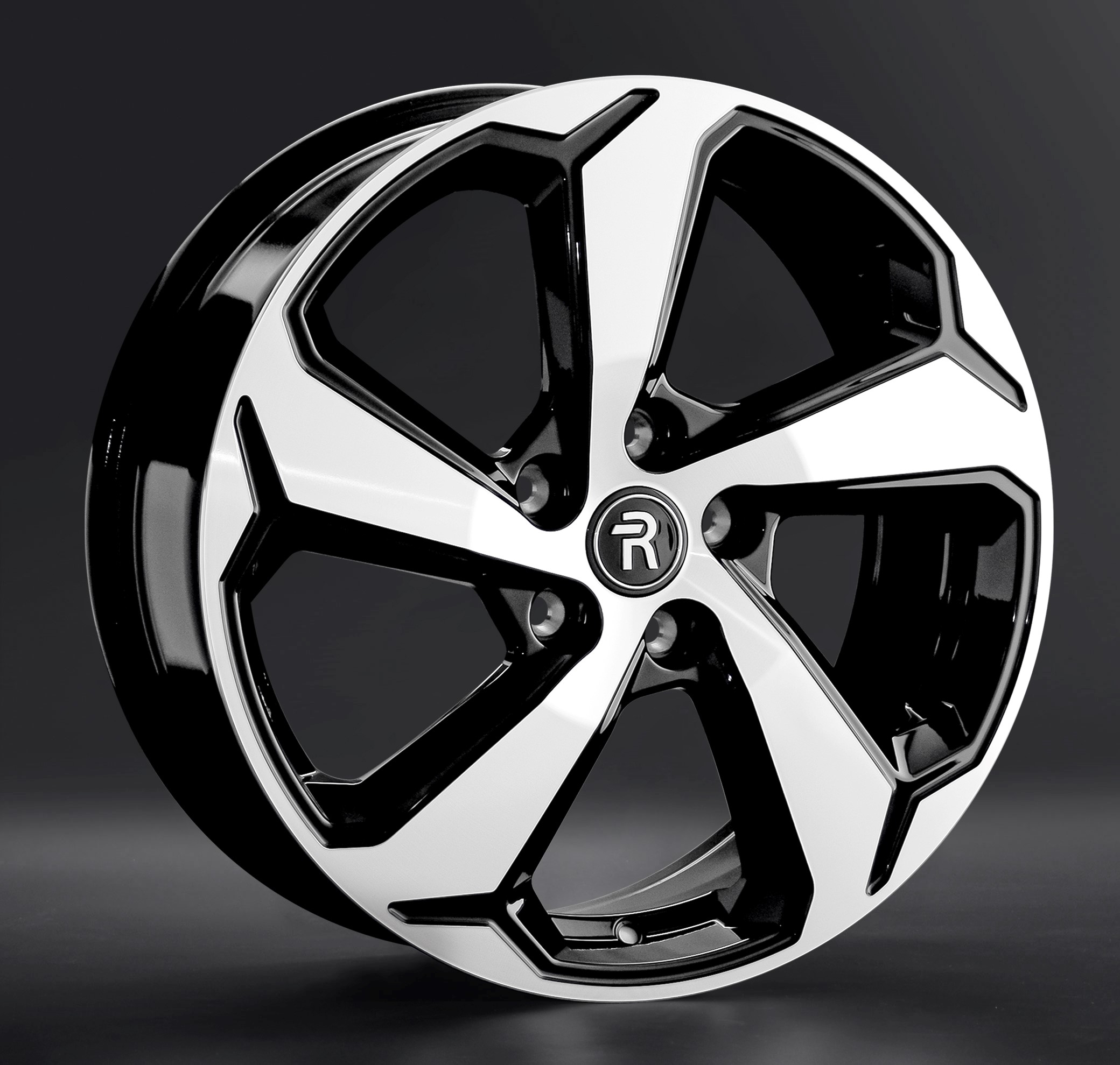 Диск REPLAY GL38 7,5х19 5/108 ET46 D63,3 BKF