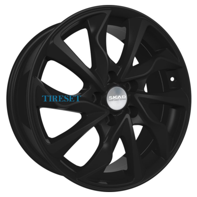 Диски СКАД 7x17/5x114,3 ET50 D67,1 Marseille (КЛ238) Черный бархат на tireset.ru