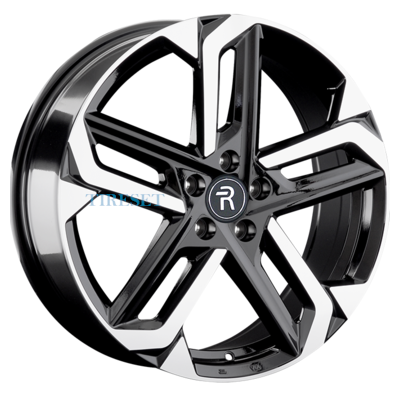 Replay 7,5x19/5x108 ET36 D65,1 CHR56 BKF (конус, C570)