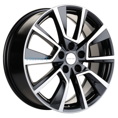 Khomen Wheels 7x18/5x108 ET33 D60,1 KHW1802 (OMODA C5) Black-FP