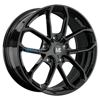 LS Forged 9,5x21/5x130 ET46 D71,6 LS FG26 BK (конус)
