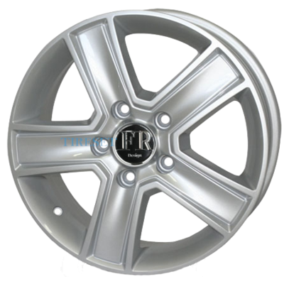 Диски FR replica 6,5x16/5x118 ET60 D71,1 BK473 Silver на tireset.ru