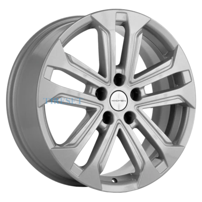Диски Khomen Wheels 7x18/5x114,3 ET37 D66,5 KHW1803 (Dargo/Jolion) F-Silver на tireset.ru