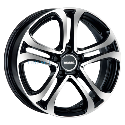 MAK 7,5x17/5x112 ET45 D66,6 Stuttgart Black mirror