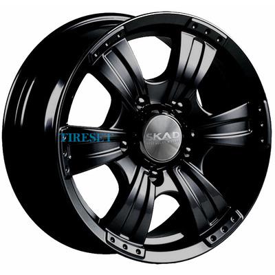 Диски СКАД 7x16/5x139,7 ET35 D109,7 Рейнджер Черный бархат на tireset.ru