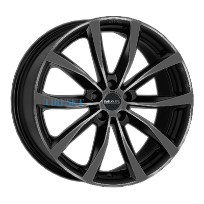 MAK 8x18/5x112 ET30 D57,1 Wolf Gloss Black