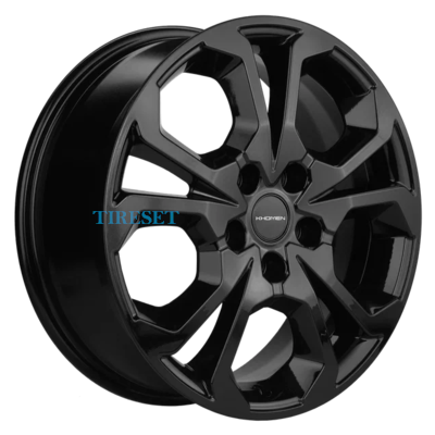 Khomen Wheels 6,5x17/5x108 ET33 D60,1 KHW1711 (Chery Tiggo 7pro) Black