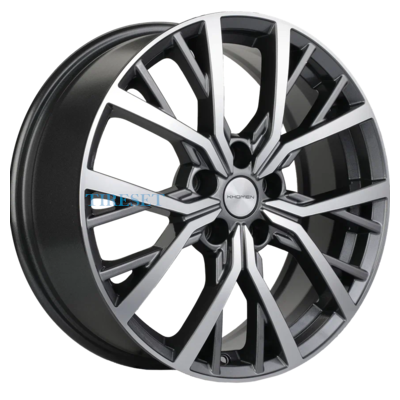 Khomen Wheels 7x18/5x114,3 ET37 D66,5 KHW1806 (Haval Jolion) Gray-FP