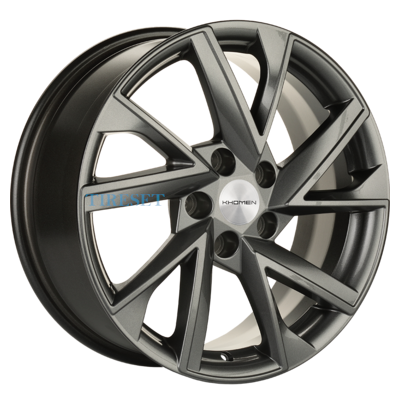 Диски Khomen Wheels 7x17/5x114,3 ET45 D67,1 KHW1714 (CX-5/i40/X-Trail) Gray на tireset.ru