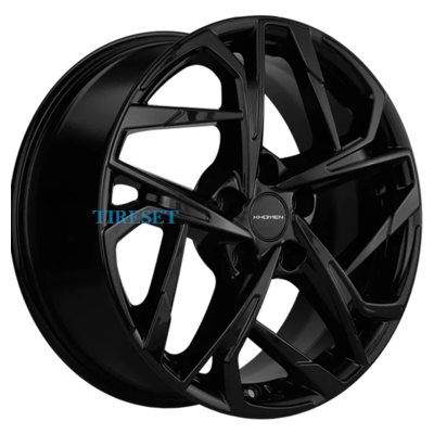 Диски Khomen Wheels 7x17/5x110 ET40 D67,1 KHW1716 (Evolute i-Joy) Black на tireset.ru