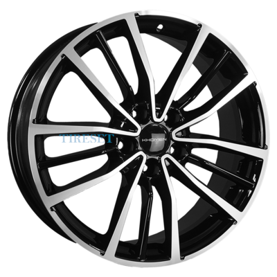 Khomen Wheels 7x18/5x114,3 ET38 D67,1 KHW1812 (Outlander) Black-FP