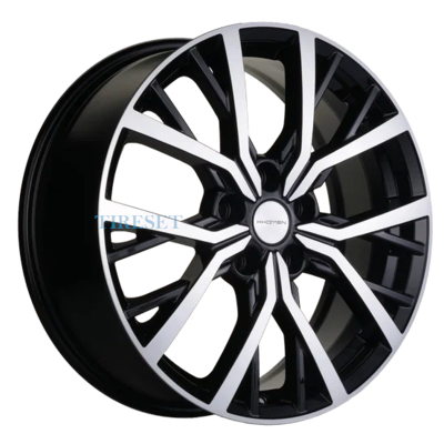 Khomen Wheels 7x18/5x114,3 ET38 D67,1 KHW1806 (Outlander) Black-FP