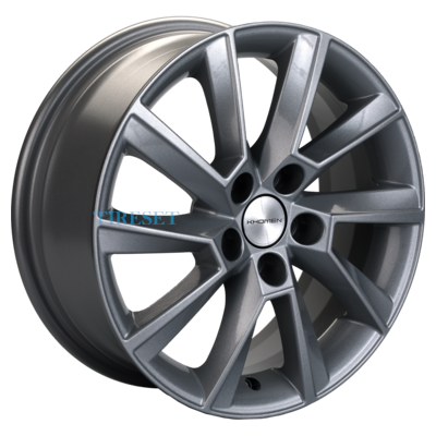 Khomen Wheels 6x15/5x100 ET40 D57,1 KHW1507 (Polo) Gray