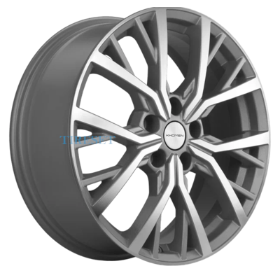 Khomen Wheels 7x18/5x114,3 ET45 D67,1 KHW1806 (CX-5/3) F-Silver-FP