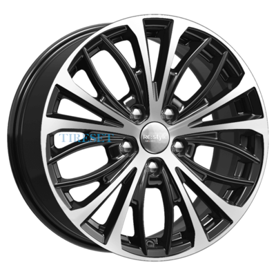 KиK 7,5x17/5x114,3 ET46 D67,1 КС873 Алмаз черный