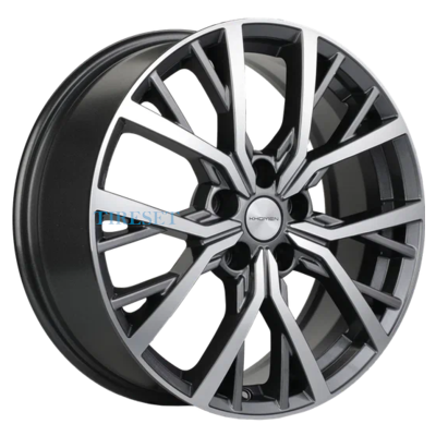 Khomen Wheels 7x18/5x114,3 ET40 D64,1 KHW1806 (Haval F7/F7x) Gray-FP