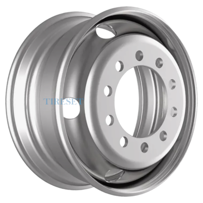 Accuride 6,75x17,5/10x225 ET129,5 D176 M20 Silver (RZB14018OE) (10,5 мм) 3 150 кг