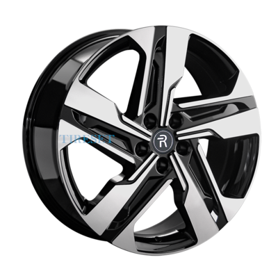 Replay 7,5x18/5x108 ET47 D60,1 CHR38 BKF (конус, C570)