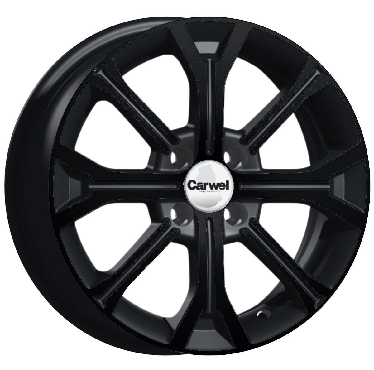 Carwel Кизи 198 (Vesta) 6,0x15 4/100 ET50 d-60,1 BK (Арт.140278)