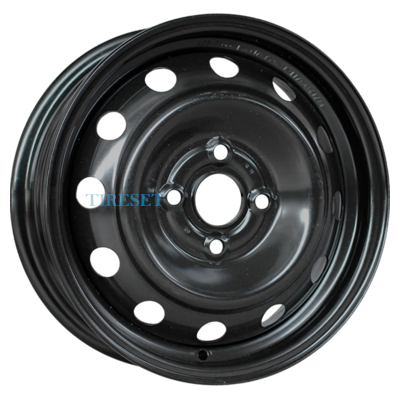 Диски Magnetto 6x15/4x100 ET37 D60,1 15010 AM Black Sandero Stepway на tireset.ru