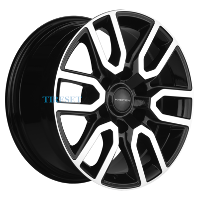 Khomen Wheels 8x17/6x139,7 ET36 D100,1 KHW1723 (Tank 300) Black-FP