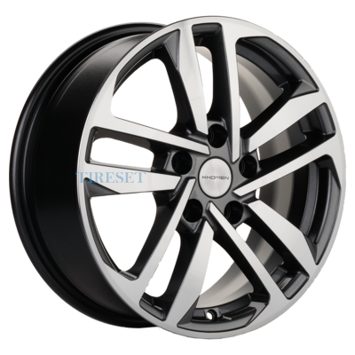 Khomen Wheels 6,5x16/5x114,3 ET45 D60,1 KHW1612 (Camry/Corolla/Grand Vitara) Gray-FP