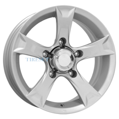 KиK 6,5x15/5x139,7 ET5 D110,1 Триал (КС621) Дарк платинум