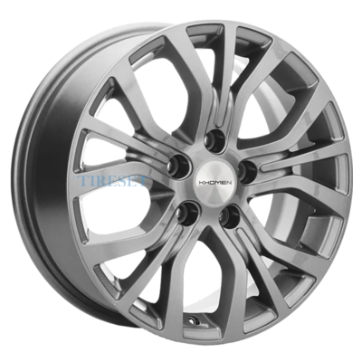 Khomen Wheels 6,5x16/5x114,3 ET38 D67,1 KHW1608 (Outlander) Gray